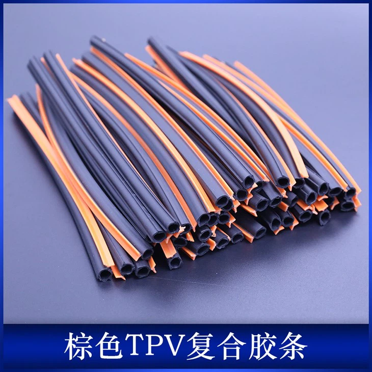 Ruskea TPV-komposiittinauha